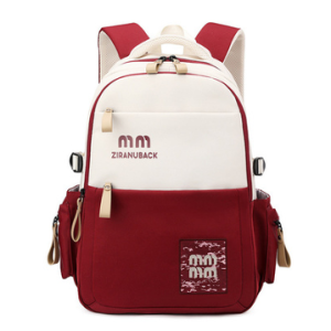 School Bag 4  Red,Black,Green